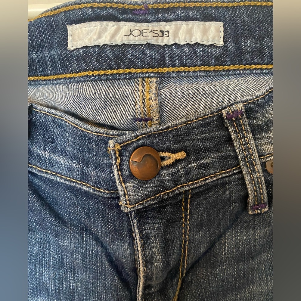 Joe’s Jeans Socialite jeans, size 24. 28” inseam - Picture 3 of 6